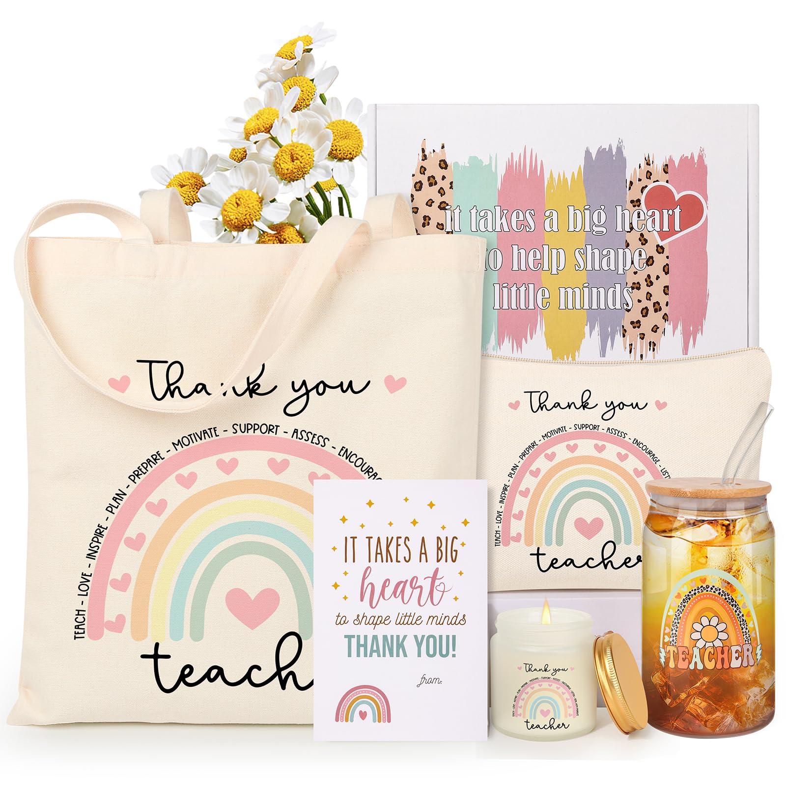 Cesta De Presentes Ayge Teacher Appreciation Com Xícara De Café E Vela