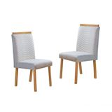 Cadeiras Para Mesa De Jantar Estofada - Alice - Art Salas