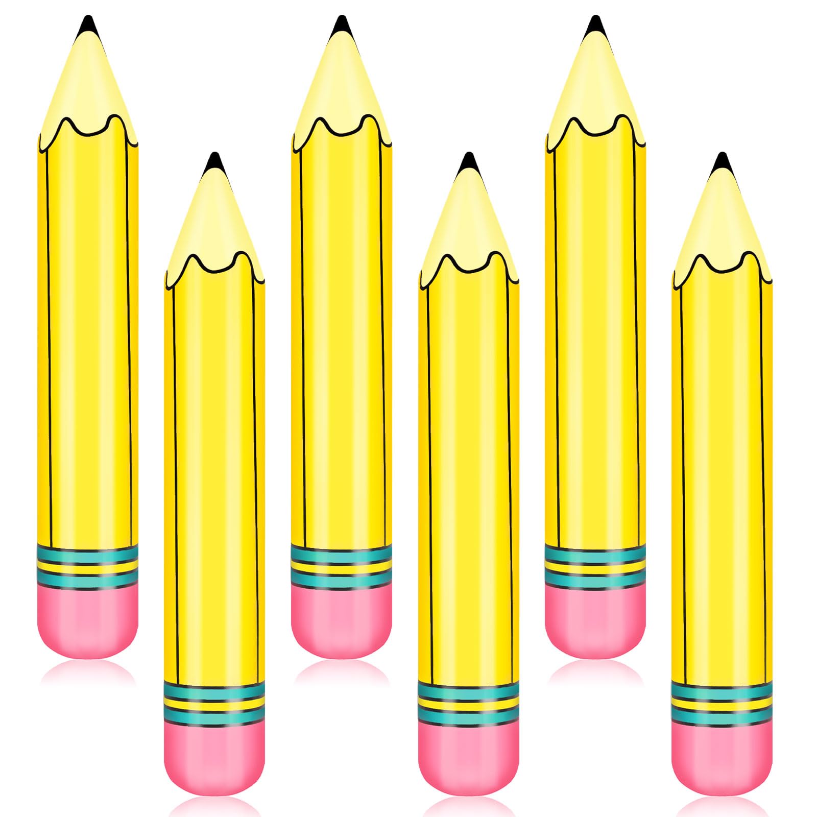 Lápis Inflável Denylo Pro Decoração De Volta Às Aulas De 27 Polegadas