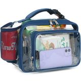 Lancheira Flowfly Kids Clear #cyan, Refrigerador Isolado De 3 Anos Ou Mais