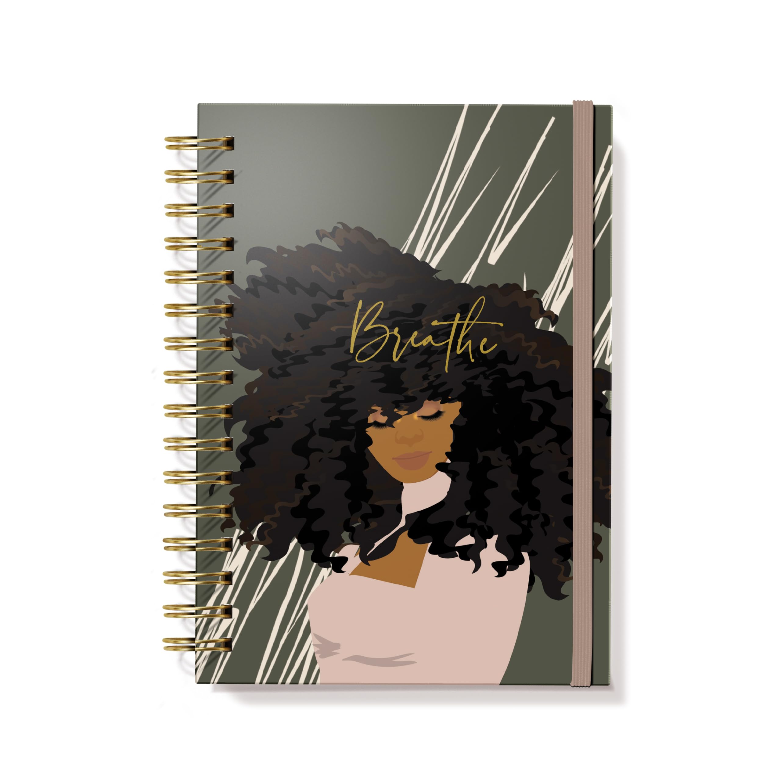 Journal Designer Saudações Designer Papers Curly Queen