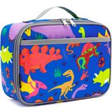 Lancheira Flowfly Kids, Bolsa Macia Isolada Com Estampa De Dinossauro