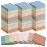 Pacote Sticky Notes Fainne 120, 7,6 X 7,6 Cm, Cor Pastel, 50 Folhas