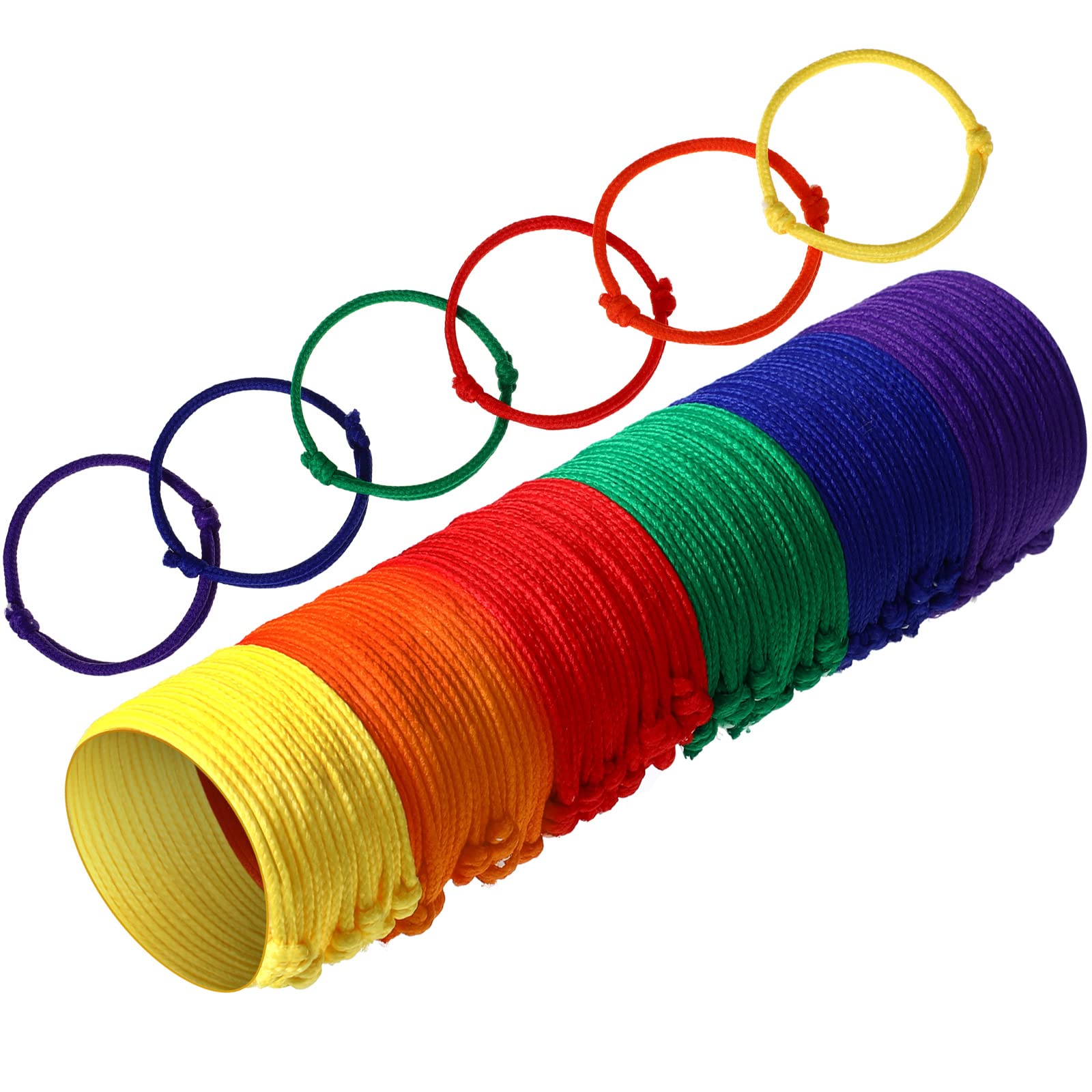 Pulseira Friendship Willbond 216 Neon Bulk Para Crianças