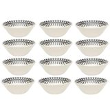 Tigela Conic De Ceramica Estampa Donna Folk 500ml 12un - Biona 091215