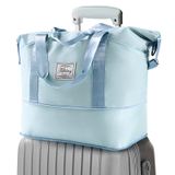 Mochila De Viagem Trifabricy Large Impermeável Azul Para Mulheres