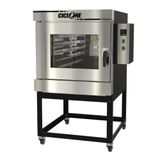 Forno Turbo Elétrico Venâncio Ciclone 5 Esteiras Interior Inox Exterior Aço Carbono Monofásico 220v Ftce5
