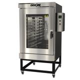 Forno Turbo A Gás Venâncio Ciclone 10 Esteiras Interior Inox Exterior Aço Carbono 127v Ftcg10