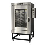 Forno Turbo Elétrico Venâncio Ciclone 10 Esteiras Interior Inox Exterior Aço Carbono Trifásico 380v Ftce10