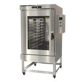 Forno Turbo Elétrico Venâncio Ciclone 10 Esteiras Interior E Exterior Inox Trifásico 220v Ftce10