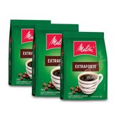 Café Moído Extra Forte Melitta Kit 3 Pacotes 250g