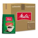 Café Moído Melitta Tradicional Kit 20 Pacotes De 250g
