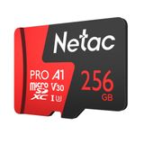 Cartão De Memória Sdxc P500 Extreme Pro 256gb Netac