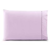 Fronha Avulsa 70cm X 50cm 1 Peça Paris Percal 150 Fios 100% Algodão - Lilás
