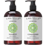 Shampoo E Condicionador Laritelle Organic 500ml Previnem A Queda De Cabelo