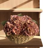 Kit Com 10 Flores De Hortênsia Artificial Para Arranjos Sofisticados Em Casamentos E Cerimônias