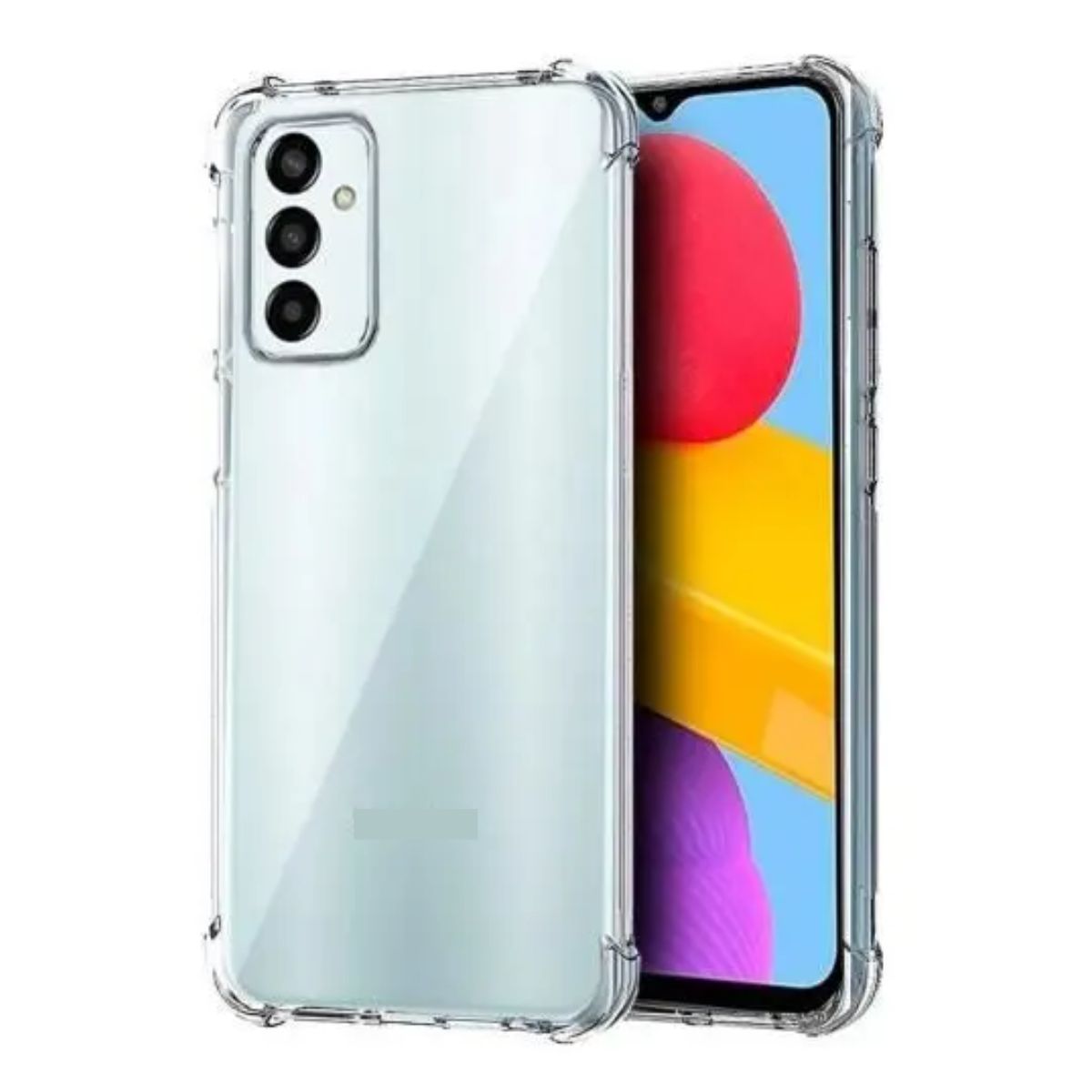 Capinha Silicone Antichoque Transparente Compatível Com Samsung M34 5g