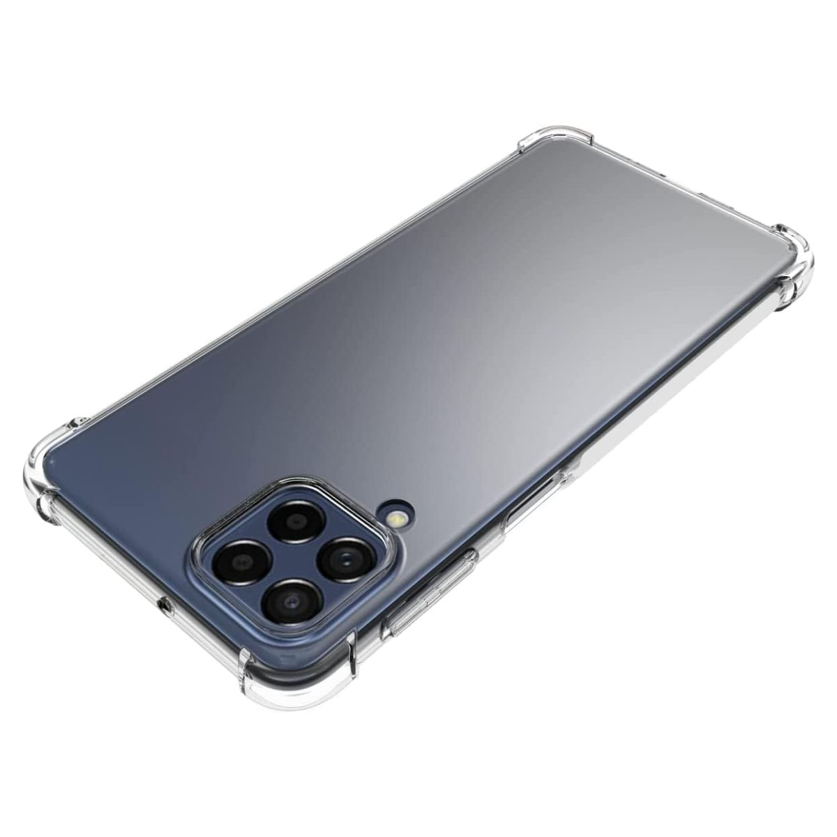 Capinha Silicone Antichoque Transparente Compatível Com Samsung M53 5g