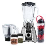 Kit Oster New Osterizer Liquidificador E Acessórios Prata 110v