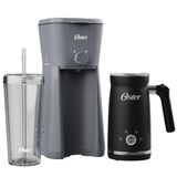 Kit Café Gelado - Cafeteira Iced Coffee E Espumador De Leite Elétrico 220v