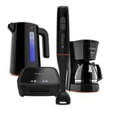 Kit Completo Cadence Cozinha Black Contrast Iii 220v