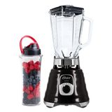 Kit Oster New Osterizer Liquidificador E Jarra Blend N Go Black 220v