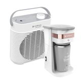 Kit Cadence Aquecedor Miniconfort E Cafeteira Dream Rosé Gold 220v