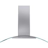 Coifa De Parede Cadence Inspire Vidro Curvo 90cm 110v