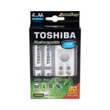 Carregador De Pilhas Aa Aaa Tnhc-6gae4 Cb C 4 Aa Toshiba