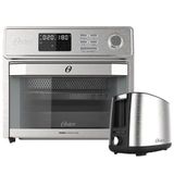 Kit Forno E Fryer 25l E Torradeira Inox Oster 110v