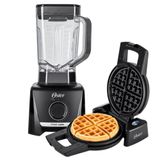 Kit Máquina De Waffle E Liquidificador Oster Full 3,2l 220v