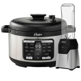 Kit Blender Power Inox E Panela De Pressão 5,7l Oster 220v