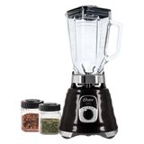 Kit Oster New Osterizer Liquidificador E Mini Jarras Black 220v