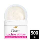 Máscara Tratamento E Finalização 2 Em 1 Dove Cachos Ativos E Biotina Expert Em Danos 500g