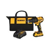 Furadeira E Parafusadeira Profissional De Impacto Dewalt Modelo Dcd7781d1 1 Bateria 1 Carregador 20v