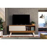 Bancada Domo 1.5 Para Sala Naturale/off-white