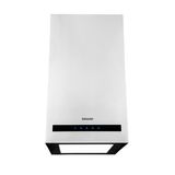 Coifa Suggar Ilha Quadrada Opala Led Painel Touch Inox 220v
