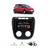 Kit Multimídia Fox Crossfox 2003 / 2009 7 Pol Carplay Androidauto Usb Bt Fm - 708br Roadstar