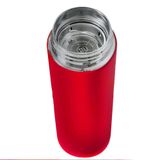 Garrafa Térmica Inox 500ml Quente Frio Tampa Vermelho N10