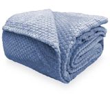 Cobertor Solteiro Comfort Colmeia - Catran Azul Navy