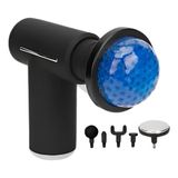 Pistola Massageadora Elétrica Muscular 6 Níveis Bivolt Usb