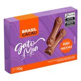 Chocolate Língua De Gato Mia Creme De Avelã Brasil Cacau 70g