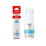 Tinta Canon Gi-13 Gi13 Ciano Original Para Impressora Mega Tank G510 G610 G-510 G-610 Refil 60ml