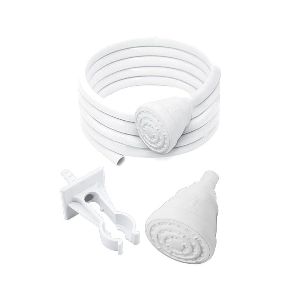 Chuveirinho Quick Fame Com Suporte E Mangueira De 2 Metros Branco