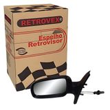 Retrovisor Esquerdo Motorista Com Controle Gol G3 2 Portas