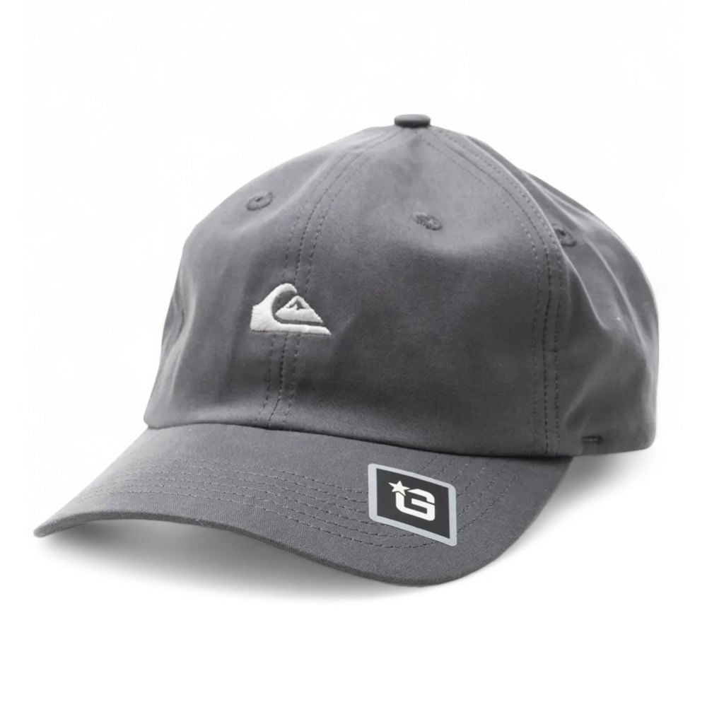 Boné Quiksilver Embroidery Cinza Escuro