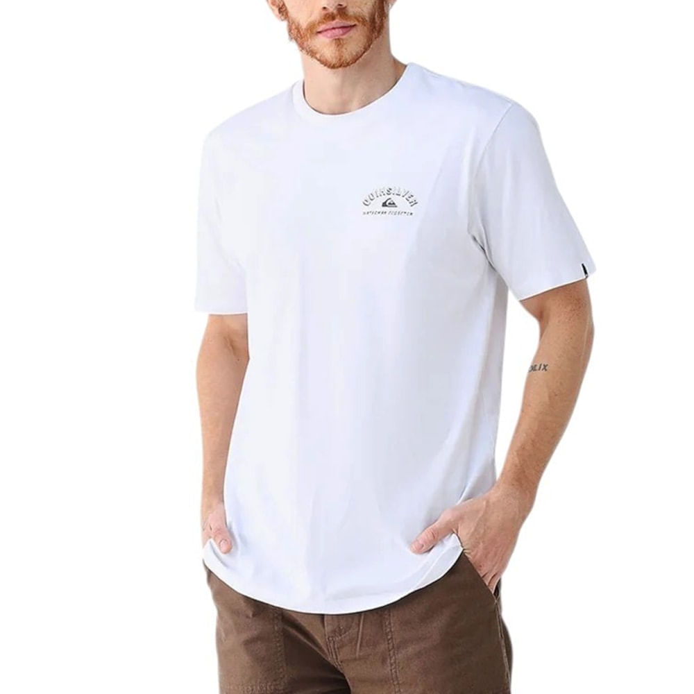 Camiseta Quiksilver Bottled Up Branca