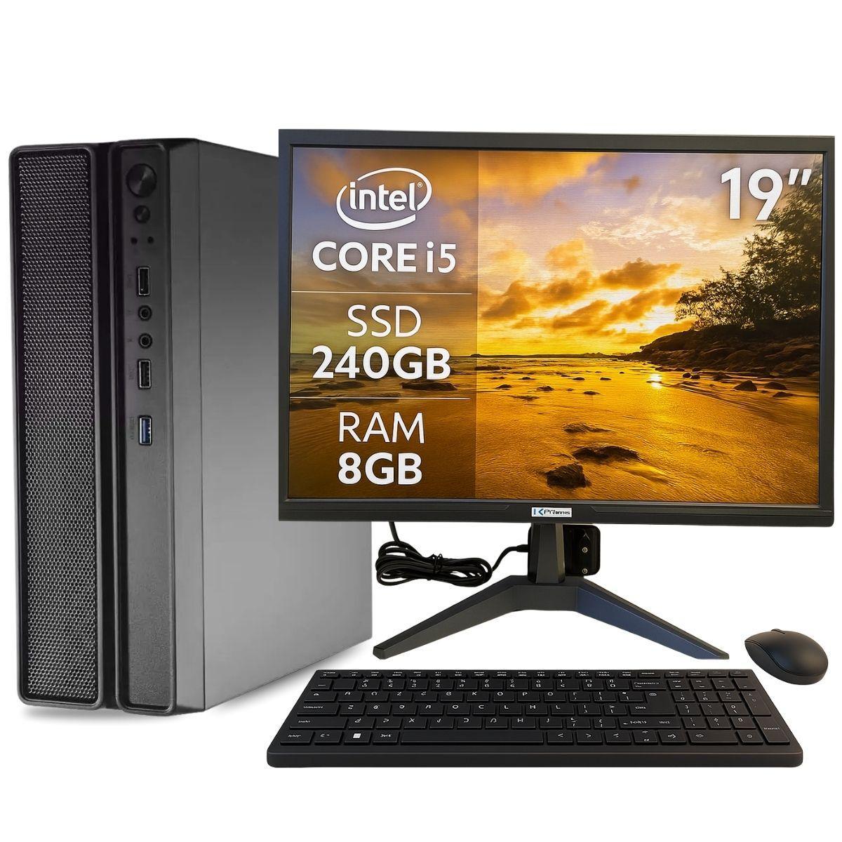 Computador Pc Slim Completo Multipc I5 8gb Ssd 240gb Win11 - Carrefour