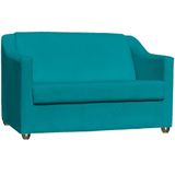 Namoradeira Decorativa Para Sala Recepção Manicure Consultório Escritório Mila Suede