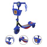 Patinete Infantil Até 35kg Luzes E Sons 3 Rodas -mini Herois